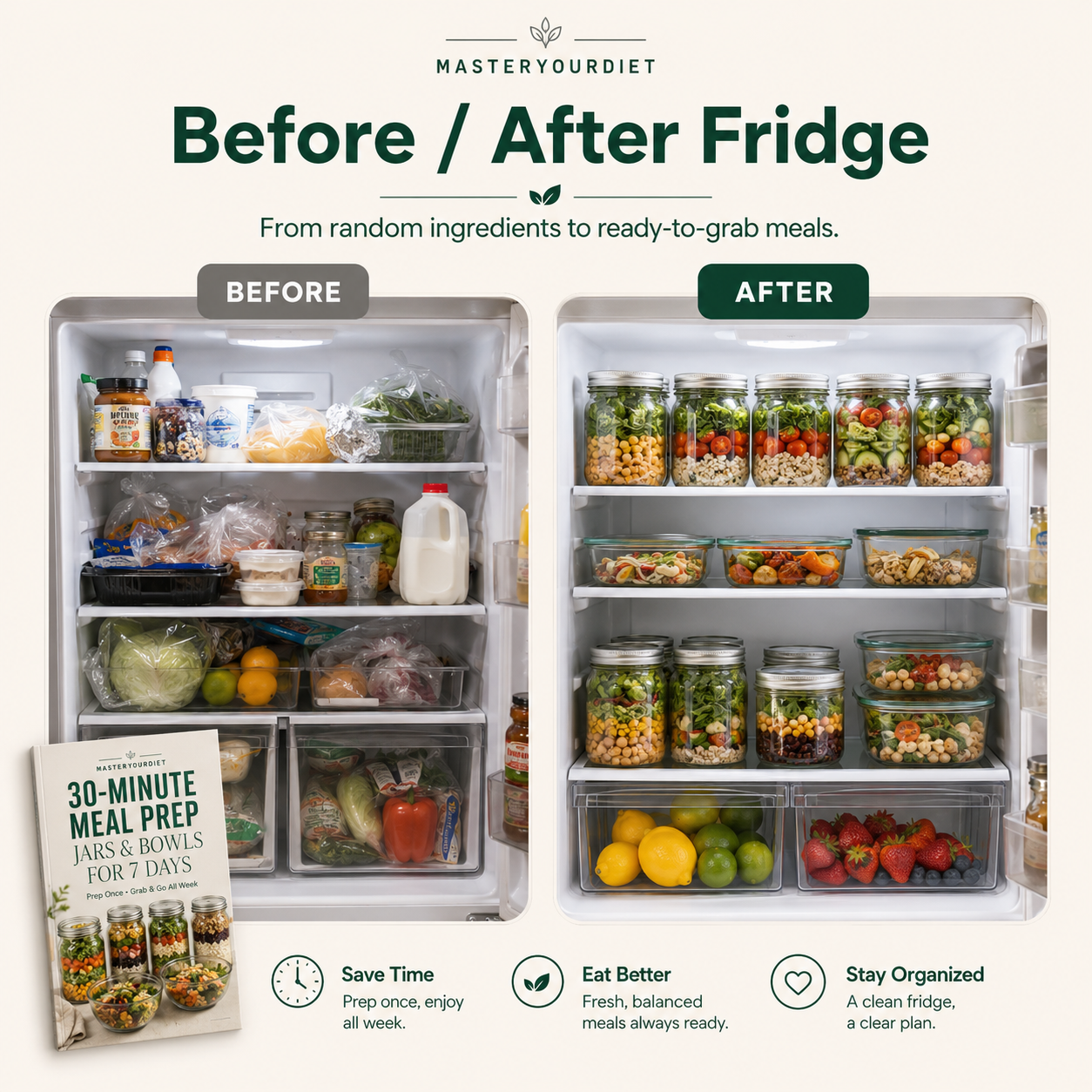 Meal Prep: Jars & Bowls for 7 Days