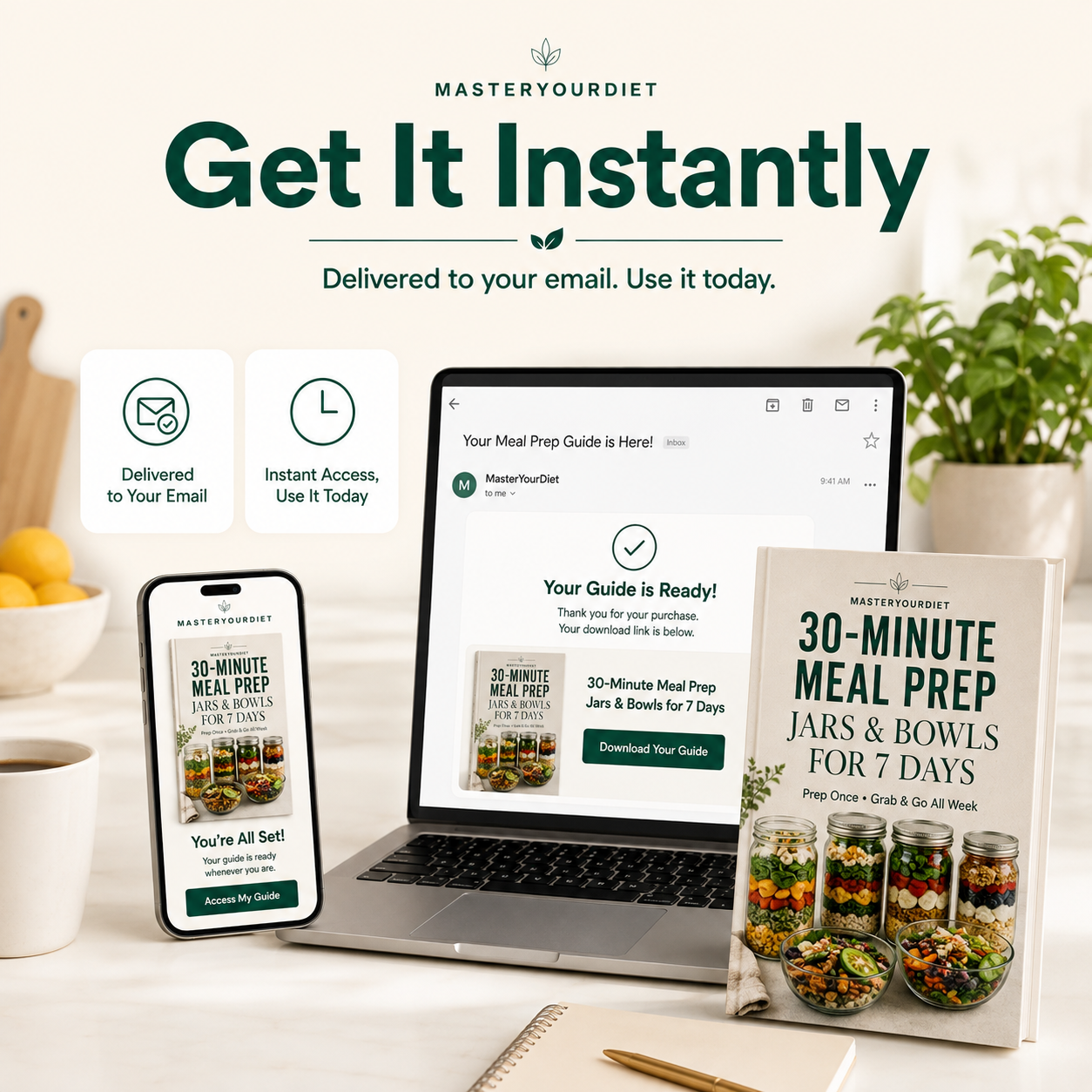 Meal Prep: Jars & Bowls for 7 Days