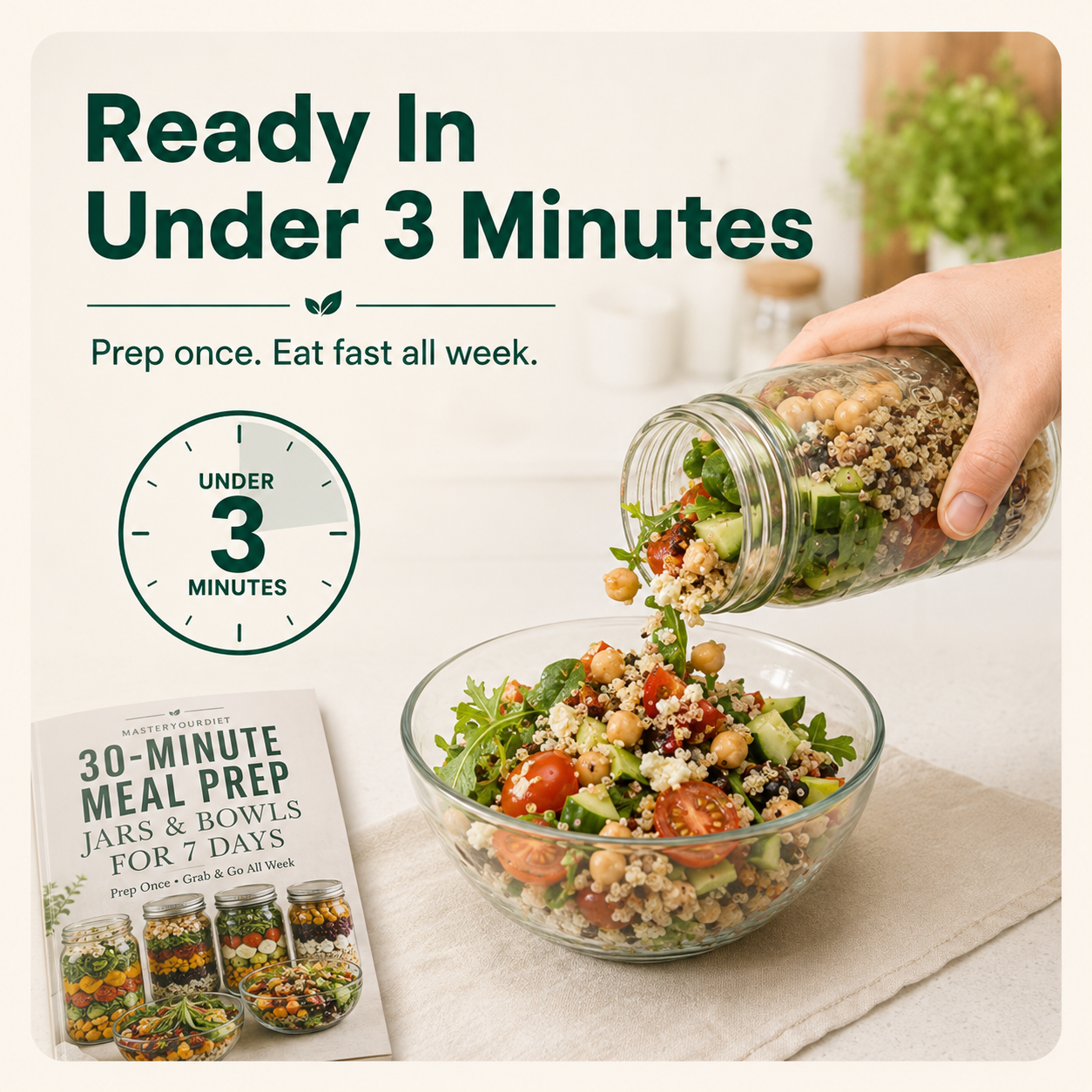 Meal Prep: Jars & Bowls for 7 Days