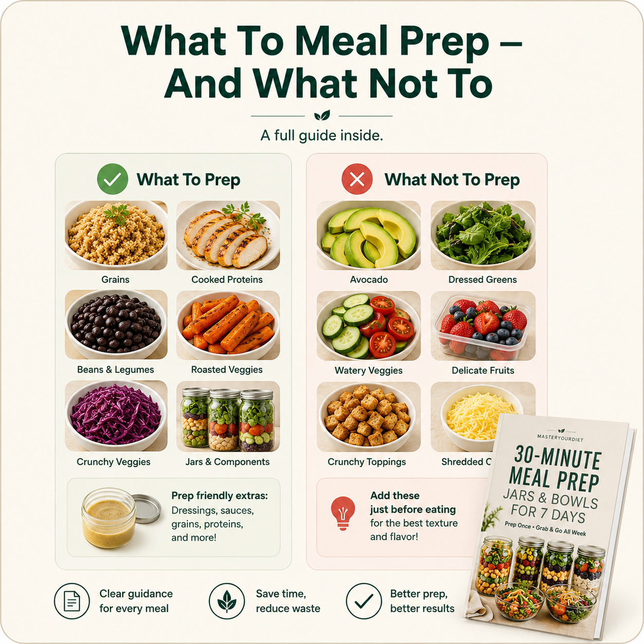 Meal Prep: Jars & Bowls for 7 Days